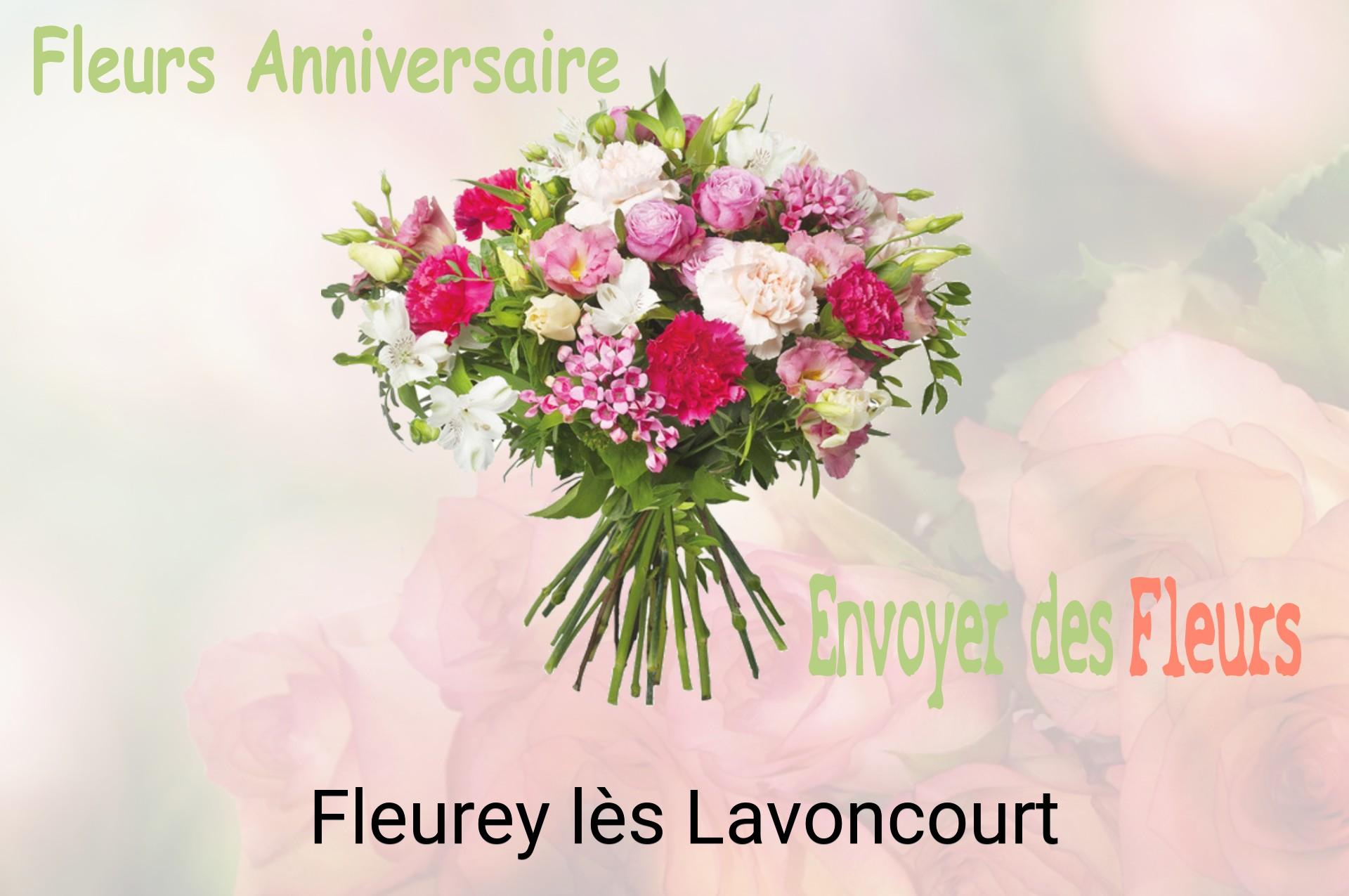 Bouquet de fleurs d’anniversaire livré à Fleurey-lès-Lavoncourt